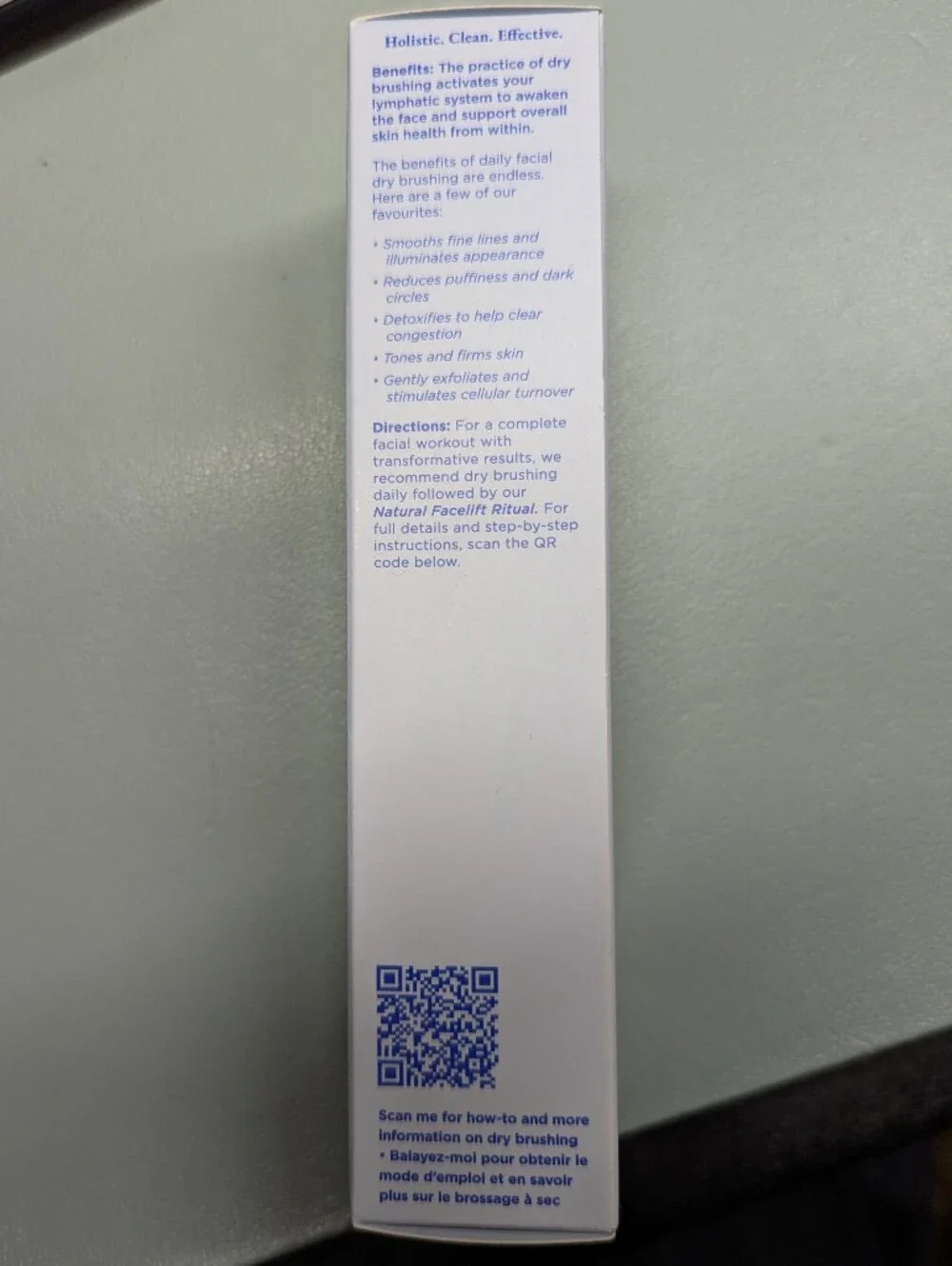 Provence & Apothecary - Ultra Soft Facial Dry Brush - White
